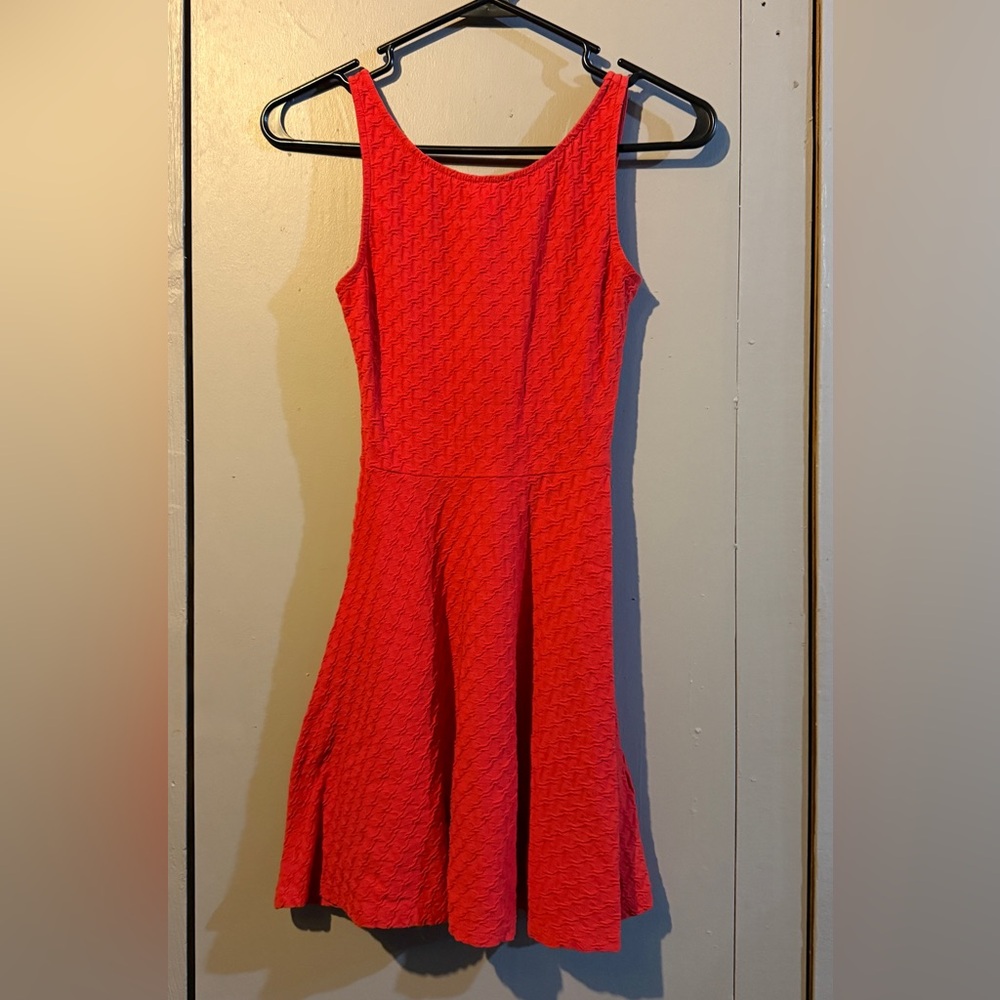 Red dress